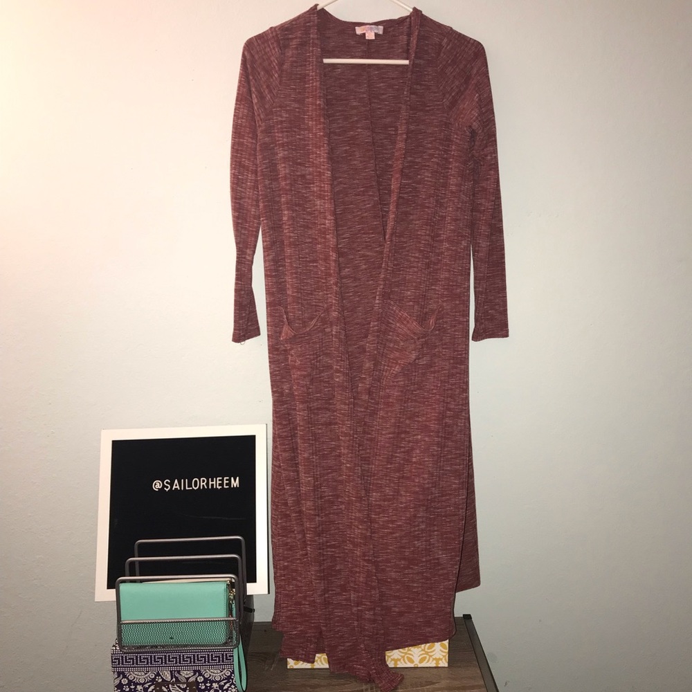Cardigan duster